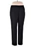 Baccini Solid Black Dress Pants Size 14 - photo 1