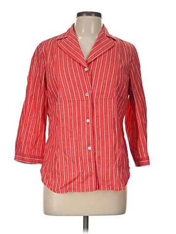 Doncaster Sport 3/4 Sleeve Button-Down Shirt (view 1)