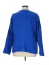SONOMA life + style Solid Blue Pullover Sweater Size XL - photo 2