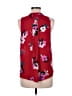 41Hawthorn 100% Polyester Red Sleeveless Blouse Size M - photo 2