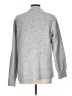 Ann Taylor LOFT Outlet Solid Silver Pullover Sweater Size Lg Petite - photo 2
