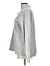 Ann Taylor LOFT Outlet Solid Silver Pullover Sweater Size Lg Petite - photo 5