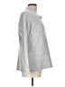 Ann Taylor LOFT Outlet Solid Silver Pullover Sweater Size Lg Petite - photo 4