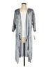 Lularoe 100% Polyester Silver Cardigan Size M - photo 1