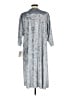 Lularoe 100% Polyester Silver Cardigan Size M - photo 2