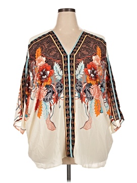 Rose + Olive 3/4 Sleeve Blouse