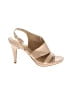 Andrew Geller Gold Sandals Size 8 1/2 - photo 1