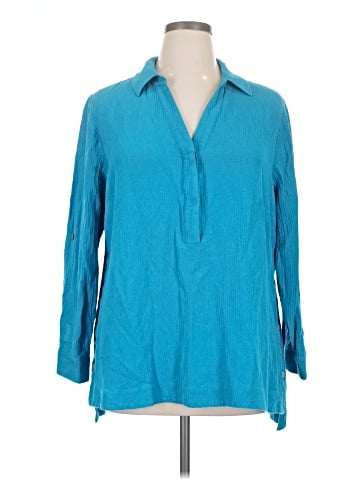 Soft Surroundings Long Sleeve Blouse (view 1)