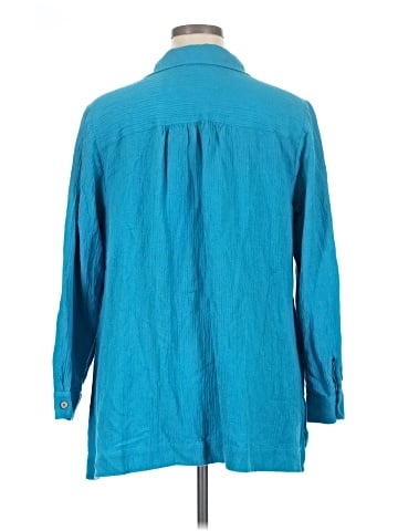 Soft Surroundings Long Sleeve Blouse (view 2)