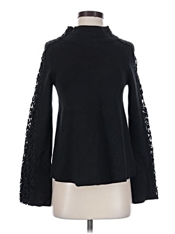 Knitted & Knotted Turtleneck Sweater (view 1)