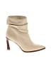 Vince Camuto 100% Leather Ivory Ankle Boots Size 10 - photo 1