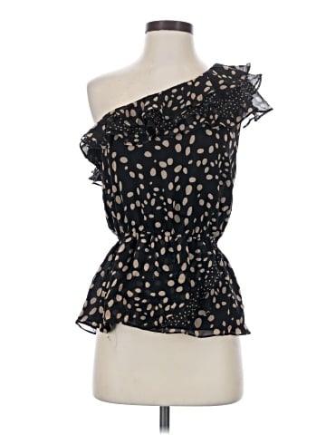 Bebe Sleeveless Silk Top (view 1)