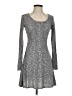 No Comment Tweed Gray Casual Dress Size S - photo 1