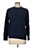H&M 100% Cotton Solid Blue Pullover Sweater Size L - photo 1