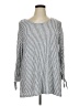 Max Studio Silver Long Sleeve Blouse Size 1X - photo 1