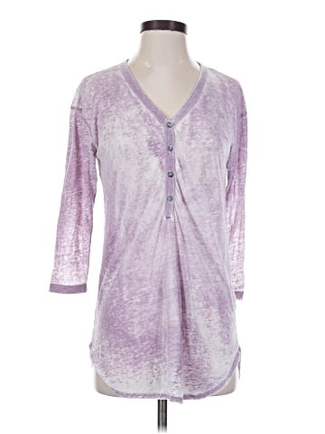 Mouchette Long Sleeve Henley (view 1)