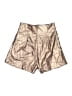 Entro Metallic Gold Shorts Size M - photo 2