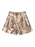 Entro Metallic Gold Shorts Size M - photo 1
