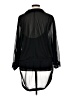 Chico's 100% Polyester Black 3/4 Sleeve Blouse Size XL (3) - photo 2