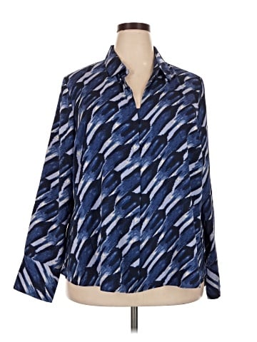 Nic + Zoe Long Sleeve Blouse (view 1)