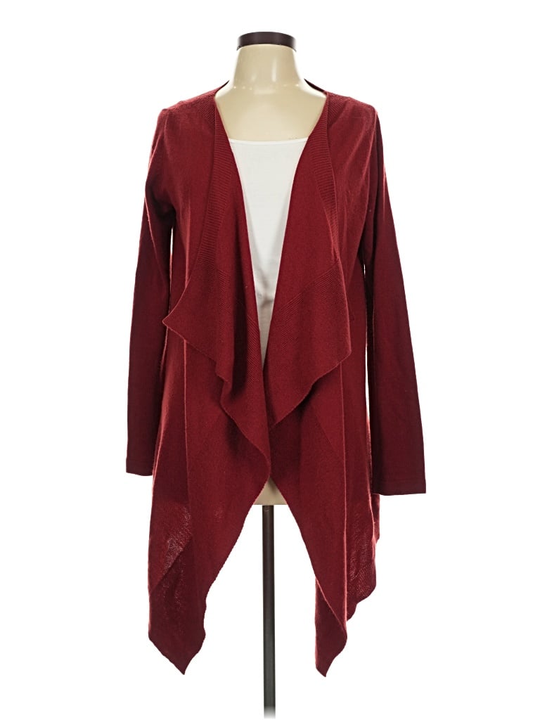 Pre-owned East5th Cardigan Sweater In Burgundy