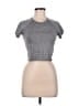 Lululemon Athletica Gray Short Sleeve Turtleneck Size 8 - photo 1