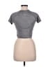 Lululemon Athletica Gray Short Sleeve Turtleneck Size 8 - photo 2