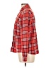 Riders by Lee 100% Polyester Plaid Red Long Sleeve Blouse Size L - photo 5