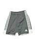 Adidas 100% Polyester Gray Athletic Shorts Size S (kids) - photo 1