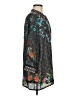 Johnny Was 100% Silk Black Long Sleeve Silk Top Size M - photo 4