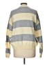 Faded Rose Stripes Gray Pullover Sweater Size L - photo 2