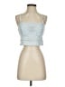 A.L.C. 100% Linen Blue Sleeveless Top Size S - photo 1