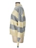 Faded Rose Stripes Gray Pullover Sweater Size L - photo 5