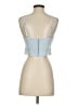 A.L.C. 100% Linen Blue Sleeveless Top Size S - photo 2