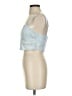 A.L.C. 100% Linen Blue Sleeveless Top Size S - photo 5