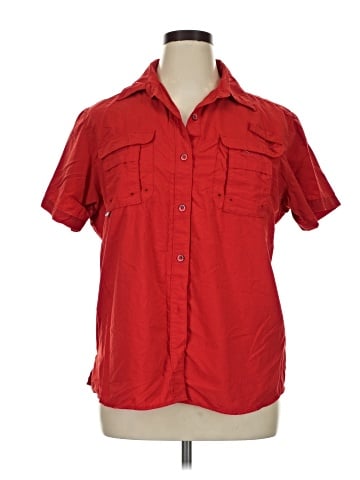 Columbia Short Sleeve Button-Down Shirt (view 1)