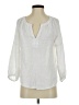 Bobi 100% Cotton White Long Sleeve Blouse Size S - photo 1