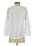 Bobi 100% Cotton White Long Sleeve Blouse Size S - photo 2