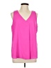 Gianni Bini 100% Polyester Pink Sleeveless Blouse Size L - photo 1