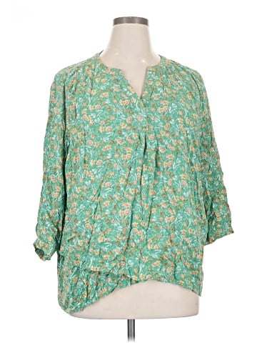 Jones & Co 3/4 Sleeve Blouse (view 1)