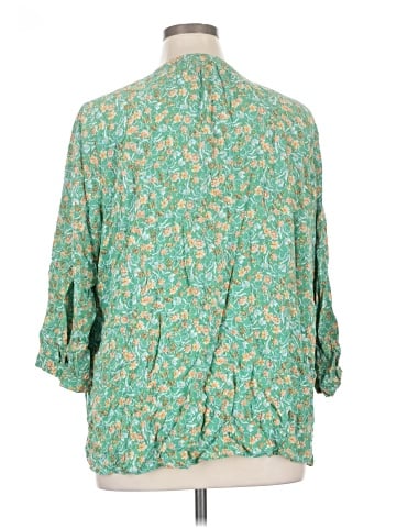 Jones & Co 3/4 Sleeve Blouse (view 2)
