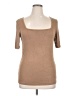 Universal Standard Tan Short Sleeve Top Size 16 (S) - photo 1