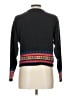 Carole Little Print Black Pullover Sweater Size Lg Petite - photo 2