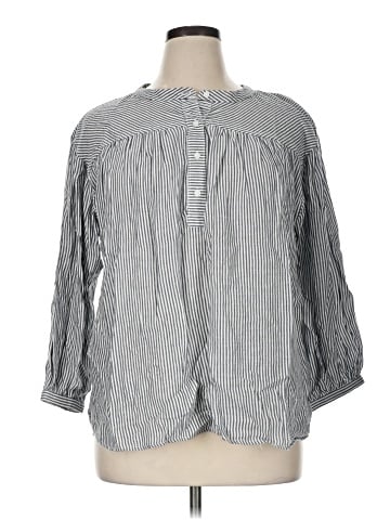 Gloria Vanderbilt 3/4 Sleeve Blouse (view 1)