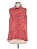 CAbi 100% Polyester Red Sleeveless Blouse Size M - photo 1