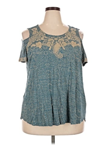 Lucky Brand Short Sleeve Top (view 1)