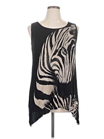 Skinny Minnie Sleeveless Blouse (view 1)