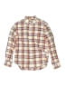 Crewcuts 100% Cotton Plaid Yellow Long Sleeve Button-Down Shirt Size 14 - photo 1