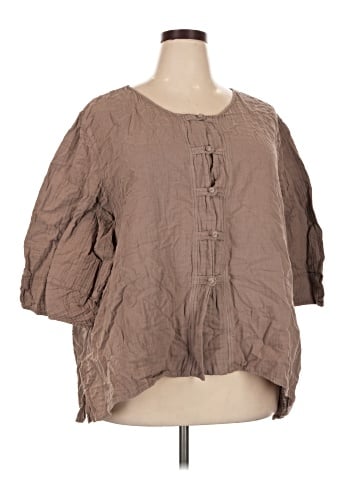 Kleen 3/4 Sleeve Blouse (view 1)