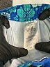 UV Skinz 100% Polyester Tropical Blue Board Shorts Size 4T - photo 3